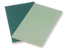 Load image into Gallery viewer, Moleskine Volant Journal, Soft Cover,Large, Sage Green 96 Pages