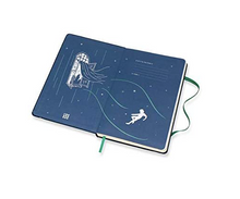 Load image into Gallery viewer, Moleskine Limited Edition Peter Pan, Notebook, Large, Ruled, Pirates Sapphire Blue