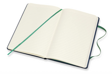 Load image into Gallery viewer, Moleskine Limited Edition Peter Pan, Notebook, Large, Ruled, Pirates Sapphire Blue
