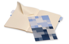 Load image into Gallery viewer, Moleskine Volant Journal, Soft Cover, Ruled/Lined, Powder Blue, 96 Pages (Set of 2)-Large