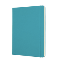 Load image into Gallery viewer, Moleskine Reef Blue Notebook Extra Large Plain Hard