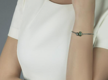 Load image into Gallery viewer, Trollbeads Glass PREHNITE PEACOCK