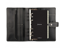 Load image into Gallery viewer, Filofax Malden Personal Black Organizer-no calendar