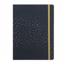 Load image into Gallery viewer, Filofax Confetti A5 Refillable Notebook in Charcoal
