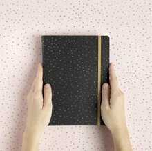 Load image into Gallery viewer, Filofax Confetti A5 Refillable Notebook in Charcoal