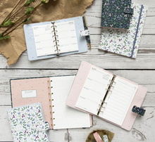 Load image into Gallery viewer, Filofax Garden A5 Refillable Notebook in Dusk