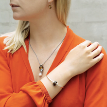 Load image into Gallery viewer, Trollbeads Smoky Quartz Earrings