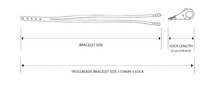 Load image into Gallery viewer, Trollbeads Leather Bracelet Light/Dark Brown