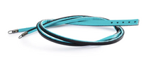 Load image into Gallery viewer, Trollbeads leather bracelet Cyan/Key