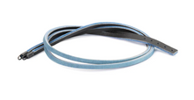 Load image into Gallery viewer, Trollbeads leather bracelet light blue/dark grey