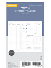 Load image into Gallery viewer, Filofax Expense tracker Refill-Personal