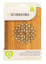 Load image into Gallery viewer, Sustainable Bamboo Journal-Bamboo Wood Laser Cut