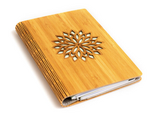 Load image into Gallery viewer, Sustainable Bamboo Journal-Bamboo Wood Laser Cut