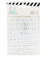 Load image into Gallery viewer, Heidi Swapp Metal Journalling Stencil