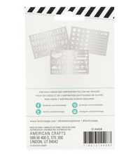 Load image into Gallery viewer, Heidi Swapp Metal Journalling Stencil