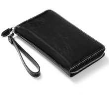 Load image into Gallery viewer, Filofax Malden Black Zippered Personal Planner-no calendar