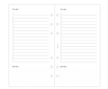 Load image into Gallery viewer, Filofax Personal To Do Refill