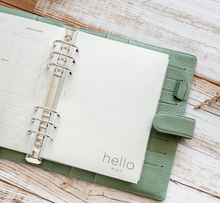 Load image into Gallery viewer, Filofax Norfolk A5 Sage-no calendar