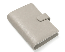 Load image into Gallery viewer, Filofax Norfolk Personal Taupe-no calendar