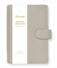 Load image into Gallery viewer, Filofax Norfolk Personal Taupe-no calendar