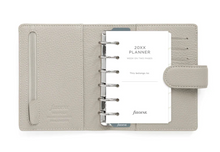Load image into Gallery viewer, Filofax Norfolk Pocket Taupe-no calendar