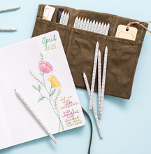 Load image into Gallery viewer, Journaling Tool Roll-Olive