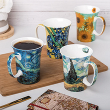 Load image into Gallery viewer, Van Gogh-Set of 4 Mugs