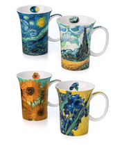 Load image into Gallery viewer, Van Gogh-Set of 4 Mugs