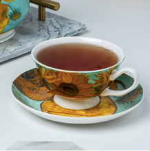 Load image into Gallery viewer, Van Gogh Teacup and Saucer