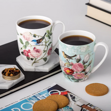 Load image into Gallery viewer, Bird Garden- Set of 2 Mugs