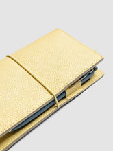Load image into Gallery viewer, Cloth &amp; Paper - Genuine Leather Travel Notebook Cover | Pocket Plus: Angora

