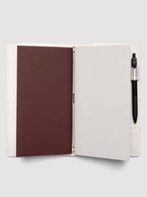 Load image into Gallery viewer, Cloth &amp; Paper - Genuine Leather Travel Notebook Cover | A5 Slim: Bordeaux
