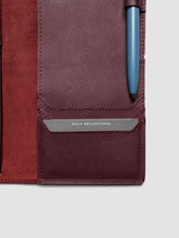 Load image into Gallery viewer, Cloth &amp; Paper - Genuine Leather Travel Notebook Cover | A5 Slim: Bordeaux
