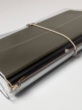 Load image into Gallery viewer, Cloth &amp; Paper - Clear Vinyl Travel Notebook Cover | A5 Slim: A5 Slim
