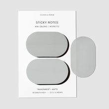 Load image into Gallery viewer, Cloth &amp; Paper - Mini Oblong Sticky Note Set | Ristretto: Ristretto
