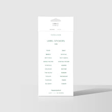 Load image into Gallery viewer, Cloth &amp; Paper - Clear Label Stickers | Legend: Clear Label Stickers | Legend
