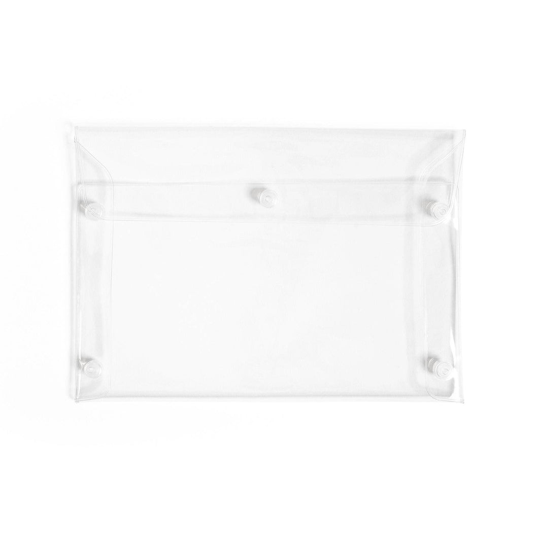 Cloth & Paper - Essentials Pouch | Clear Snaps | Large: Essentials Pouch | Large