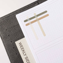 Load image into Gallery viewer, Cloth &amp; Paper - Bar Planner Sticker Set: Vol. 2 | Angora/Ristretto/Cortado/Nori
