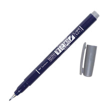 Load image into Gallery viewer, Tombow - Fudenosuke Calligraphy Brush Pen - Open Stock: Gray
