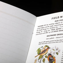 Load image into Gallery viewer, Field Notes - Birds and Trees of North America: Pack A: Screech Owl - Blue Jay - Brewer Sparrow
