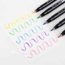 Load image into Gallery viewer, Tombow - Fudenosuke Pastel Brush Pens, 6-Pack
