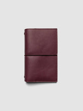 Load image into Gallery viewer, Cloth &amp; Paper - Genuine Leather Travel Notebook Cover | Pocket Plus: Angora
