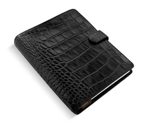 Load image into Gallery viewer, Filofax Classic Croc A5 Ebony
