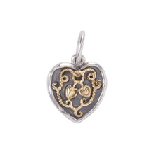 Load image into Gallery viewer, Waxing Poetic Ever Tied Heart Charm
