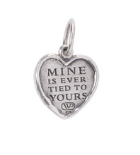 Load image into Gallery viewer, Waxing Poetic Ever Tied Heart Charm
