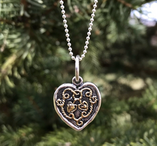 Load image into Gallery viewer, Waxing Poetic Ever Tied Heart Charm

