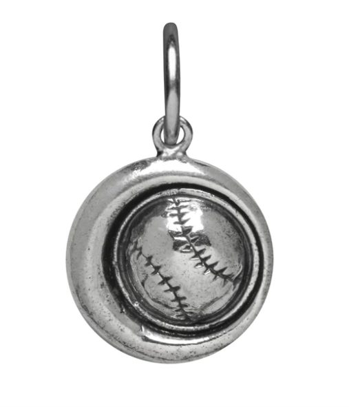 Waxing Poetic Baseball Charm