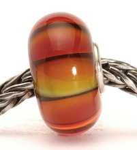 Load image into Gallery viewer, Trollbeads Pumpkin Glass Bead
