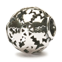 Load image into Gallery viewer, Trollbeads Winter Snow Bead
