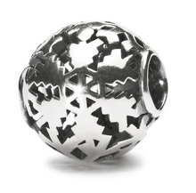 Load image into Gallery viewer, Trollbeads Winter Snow Bead
